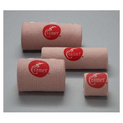 Bandage 4"x5yd Wrap Cotton/Heavy Gauge Rubber Clip Closure Tan 12/BX - Surgical Supplies NY